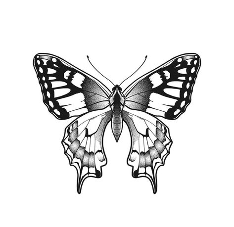 Atrapasueños Tattoo, Mens Butterfly Tattoo, Draw Step By Step, Hawaiian Tattoo, Tattoo Portfolio, Butterfly Tattoo Designs, Tattoo Project, Butterfly Drawing, Best Tattoo Designs