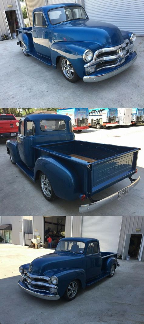 1954 Chevy 3100 Standard Cab Pickup Truck [older restoration] 1954 Chevy 3100 Truck, 50s Truck, Older Trucks, Old Chevy Pickups, Chevy Truck Models, Chevrolet Vintage, 1954 Chevy Truck, Sporty Cars, Classic Cars Trucks Chevy