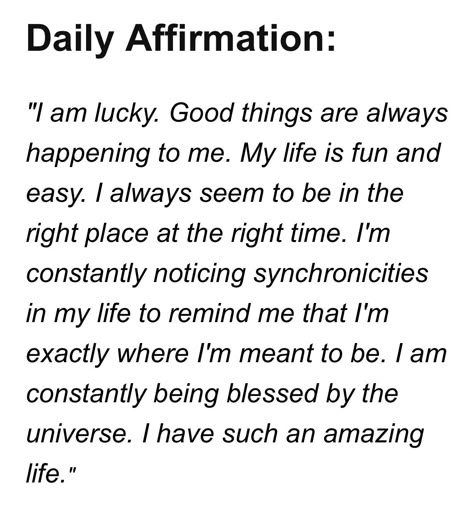 Detached Affirmations, Spoiled Affirmations, Reassuring Affirmations, Alluring Affirmations, Luck Affirmations, I Am Radiant Affirmation, Alignment Affirmations, I Am Intelligent Affirmations, Today’s Affirmation