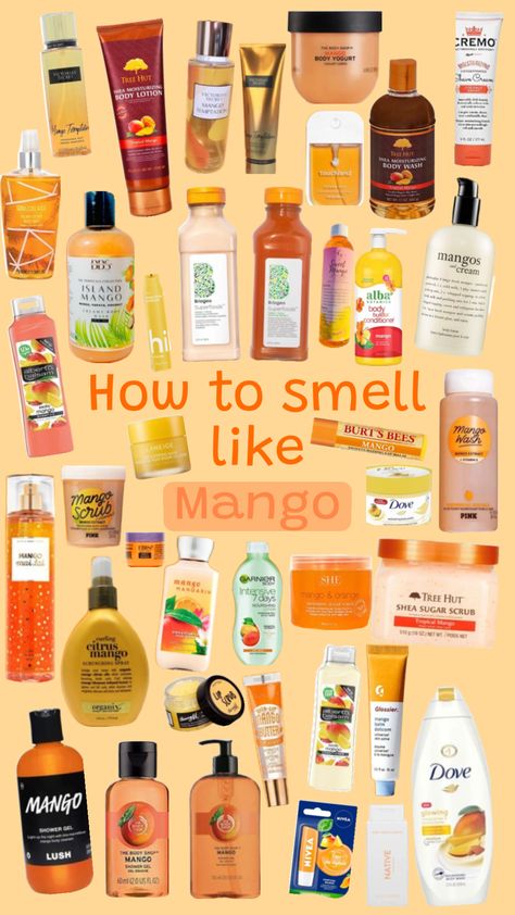 #mangoskincare #mango #howtosmelllikemango #mangoscented #mangoperfume Fragrances Perfume Woman, Body Hygiene, Diy Skin Care Recipes, Bath And Body Works Perfume, Shower Skin Care, Body Smells, Moisturizing Body Lotion, Perfume Scents, Perfume Lover