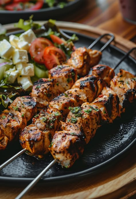 Learn How to Cook Chicken Skewers Grilled Recipe For Free | Recipes You'll Love, Made Easy! Grill Chicken Recipes, Chicken Skewers Grilled, Trendy Recipes, Chicken Skewer Recipe, Grilled Chicken Skewers, Egg Bites Recipe, Food Pic, Easy Grilled Chicken, Skewers Grill