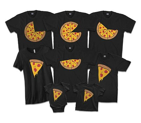 Sublimacion Ideas, Mom Dad Baby, Family Matching Shirts, Pizza Shirt, Pie Slice, Matching Family Shirts, Pizza Pie, Family Shirts Matching, Dad Baby