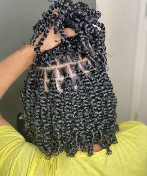 Two Strand Twist Starter Locs, Twist Starter Locs, Curly Twists, Two Strand Twist Hairstyles, Short Hair Twist Styles, Sister Locs, Two Strand Twist, Twist Braid, Hair Twist