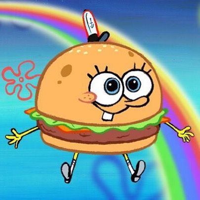 🌸fien👉🏻👈🏻fien🌸 on Instagram: “#spongebob  #burgerbob” Krabby Patty, Angel, On Instagram, Instagram