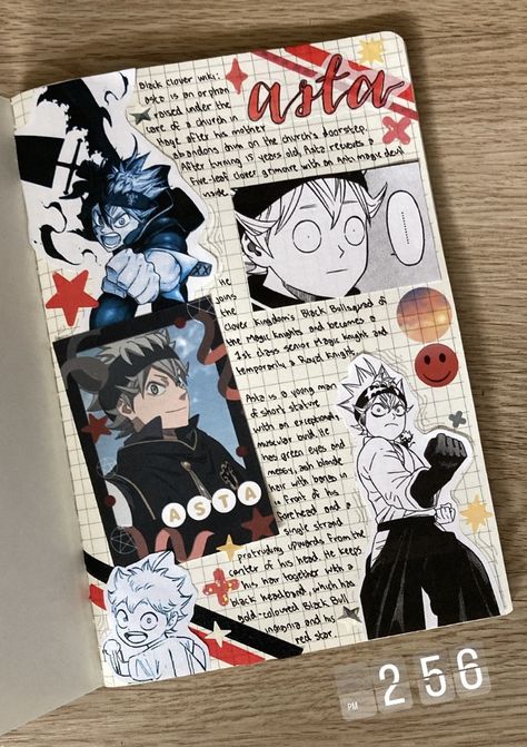 anime manga journal Homemade Notebook Covers, Anime Review Journal, Anime Journal Cover, Anime Organization, Diy Manga, Homemade Notebook, Manga Journal, Procreate App Tutorial, Anime Diys