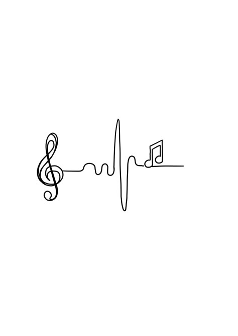 Music Tattoo Stencil, Minimalist Tattoo Music, Tattoos For Music Lovers, Sister Act Musical, Small Music Tattoos, Music Lover Tattoo, Painting Therapy, Lightning Bolt Tattoo, Drawings With Meaning