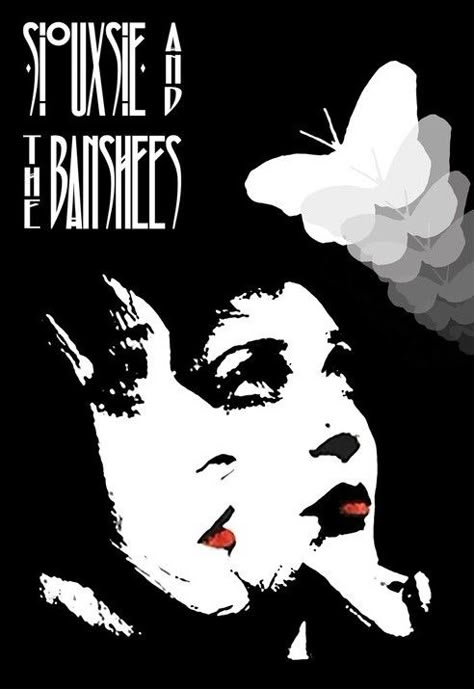 Siouxsie Sioux Digital art Siouxsie Sioux Poster, Siouxie And The Banshees Poster, Siouxsie And The Banshees Pfp, Goth Bands Posters, Siouxsie And The Banshees Wallpaper, Siouxsie And The Banshees Poster, Souxie And The Banshees, Siouxsie Sioux 80s, Goth Prints