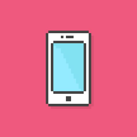 Phone Pixel Art, Pixel Dragon, Modern Logotype, Digital Beauty, Concept Phones, Pixel Art Landscape, Voxel Art, Gaming Posters, Pixel Design