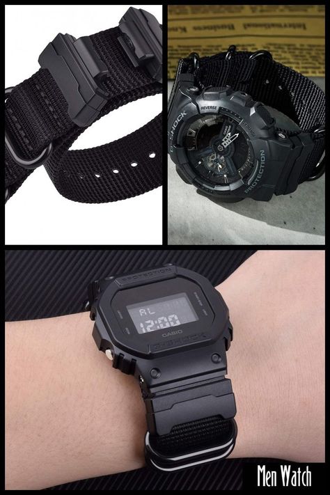 SUPER COMPATIBILITY: Ritche g-shock replacement watch band is compatible with most Casio G-shock model watches with 16mm lugs. Such as DW5600/DW-6900/GW-M5610/GW-5000 5035/GA-100/GA-120/GA-110/GA-400/GA-110gb/GD100/GD120/GD350/G-8900/G-SHOCK GD /GA/GLS-100 110 120/G100/GDF100,G100 (NOT AWGM100)/GA-150 GLS-100 GA-300 GA-400. Please note that it... #Amazon. Amazon Affiliate link #ritche #military #ballistic #nylon #strap #replacement #gshock #watch #bands #compatible #casio Dw 6900, Valentine's Day Gifts For Him, Stocking Stuffers For Men, Military Gifts, Valentines Day Gifts For Him, Casio G Shock, Gshock Watch, Watch Model, G Shock