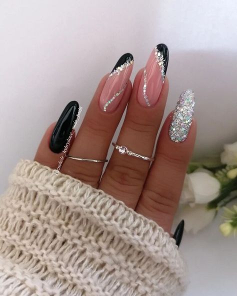 40 Cute Nails 2023 to inspire you كاترينا كيف, January Nail Designs, January Nails, Glittery Nails, Smink Inspiration, Nails 2023, Nagel Inspo, Nail Designs Glitter, Beach Nails