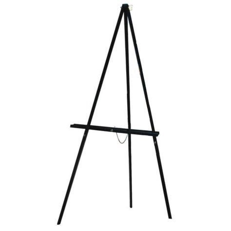 <div>This economical easel is the smart choice for sketching and display. It is ideal for the ar... Centerpiece Diy Wedding, Products Sketch, Art Desks, Portable Easel, Alternative Artists, Centerpiece Diy, Artist Easel, Wedding Extras, Black Tray