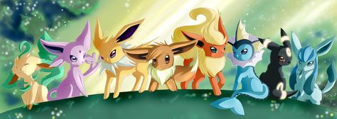 Download Pokemon Flareon Eevee Espeon Wallpaper 2660x945 | Full HD ... Flareon Pokemon, Evee Evolution, Pokemon Flareon, Eevee Wallpaper, Umbreon Pokemon, Pokemon Faces, Pokemon Eevee Evolutions, Pokemon Halloween, Pokemon Eeveelutions