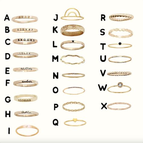 Build your own Ring Set! You can build your own personalized custom ring set with names or dates. We use sterling silver, fine silver and 14K gold filled to build the stacking ring set of your dreams! Add each ring to your cart individually that you would like in your custom set. Be sure to include personalization if it's needed. When you check out, all of your rings will ship together in a set.P...#Adornment #Stack #Jewelry #Organizers #Art #Mastering #Jewelry #the #The #of #Art #Accessories Stack Jewelry, Jewelry Stack, Design Your Own Ring, Ring Spacer, Name Ring, Ring Styles, Stacking Ring Set, Name Rings, Silver Signet Ring