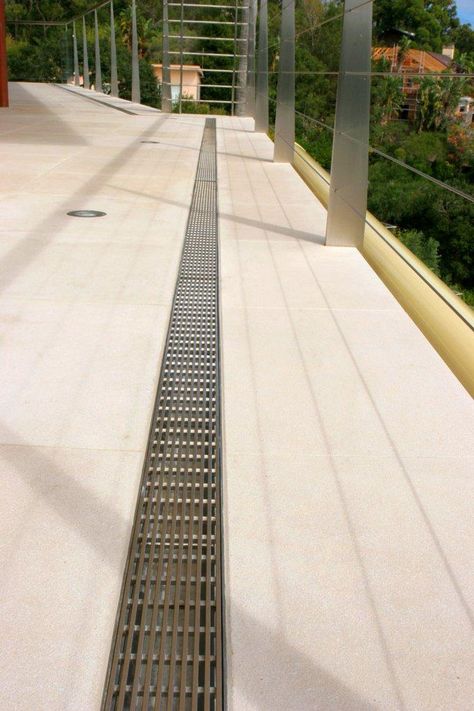 Balcony Drainage, Drainage Solutions, Concrete Slab, Balcony, Architecture