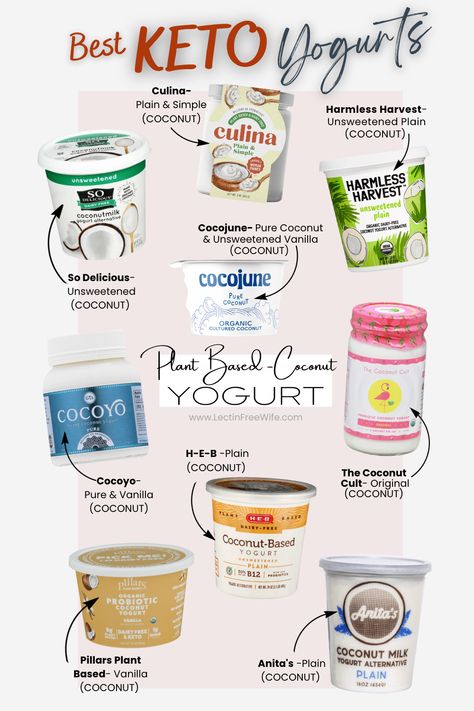 Yogurt Keto Recipes, Keto Yogurt Parfait, Keto Recipes Using Plain Greek Yogurt, Keto Yogurt, Homemade Keto Yogurt, Fage Yogurt Recipes, Low Carb Greek Yogurt, Healthy Yogurt Brands, Fage Yogurt