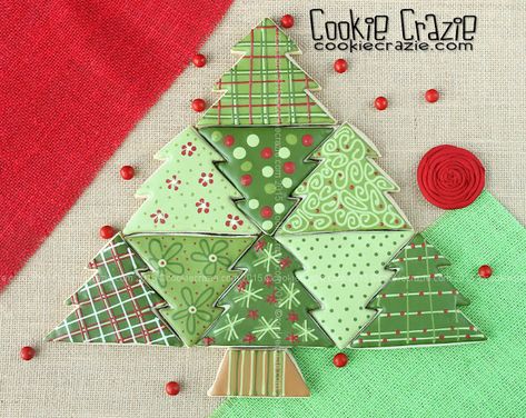 Keeping with the theme of Christmas and quilts, I'm excited to introduce you to a new CookieCrazie Custom Cookie Cutter ! It is made by Creative Cookier and part of the proceeds of the sale go to my Ukraine mission effort . This tree quilt block cutter is the perfect shape to building a cute Christm Christmas Tree Quilt Block, Tree Quilt Block, Gingerbread Christmas Tree, Christmas Tree Quilt, Winter Cookie, Tree Cookies, Christmas Tree Cookies, Cute Christmas Tree, Tree Quilt