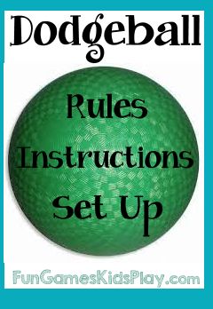 How to play the game of Dodgeball.  Rules, set up and instructions.  Find more fun games for kids at Fungameskidsplay.com Dodgeball Tournament, Dodgeball Tournament Fundraisers, Dodgeball Party Ideas, Dodgeball Birthday Party, Dodgeball Birthday Party Ideas, Dodgeball Party, Dodgeball Games, Kickball Party, Fun Group Games