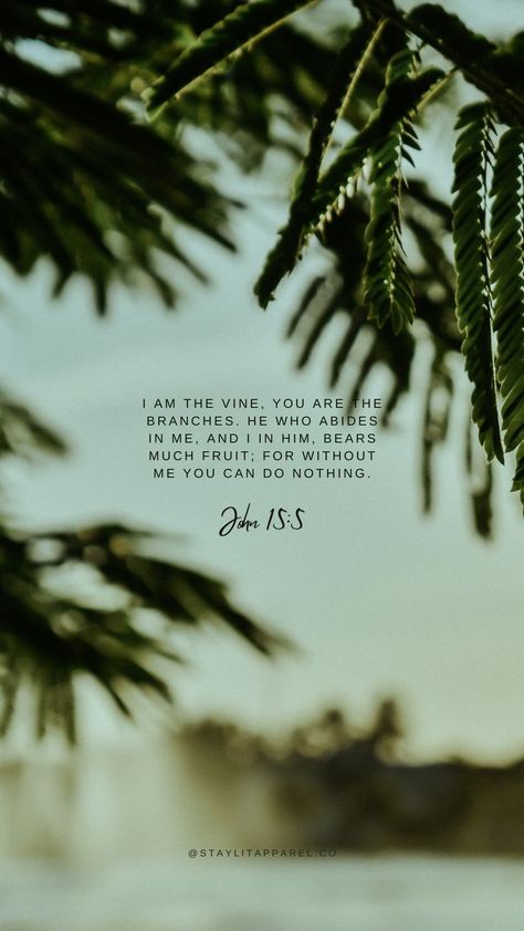 Bible Verse Photography, I Am Making All Things New Bible Verse, John 15 5 Wallpaper, Beach Verses, Christian Verse Wallpaper, John 15:5, Bible Verse Aesthetic Wallpaper, Bible Aesthetic Wallpaper, Bible Wallpaper Iphone