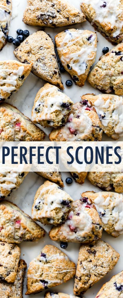 Scones Raspberry, Scones Chocolate, Scones Blueberry, Berry Scones Recipe, Flaky Scones, Sweet Scones, Best Scone Recipe, Berry Scones, Blueberry Scones Recipe