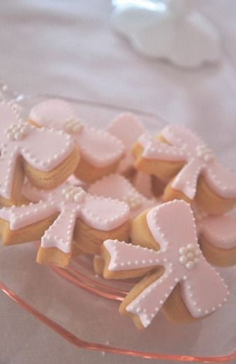 Bow Cookies, Bow Baby Shower, Pink Bridal Shower, Beautiful Cookies, Pink Ballerina, Pink Birthday, Cute Cookies, Cake Toppings, Bridal Shower Theme