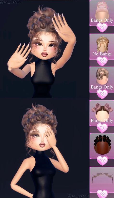 Dti Hair Hacks Free, Dti Basic Outfit Idea, Dress To Impress Ideas Hair, Dti Combos Outfit, Dti Secretary Outfit Ideas, Roblox Avatar Dti Outfit, Dti Outfit Hacks Hair, Baddie Dti Outfit, Dti Combos Non Vip