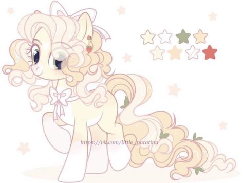 Mlp Oc Curly Hair, Mlp Art Styles, Mlp Oc Hair, Mlp Ponysona, Mlp Oc Art, Dog Paw Drawing, Mlp Unicorn, Mlp Designs, Magical Watercolor