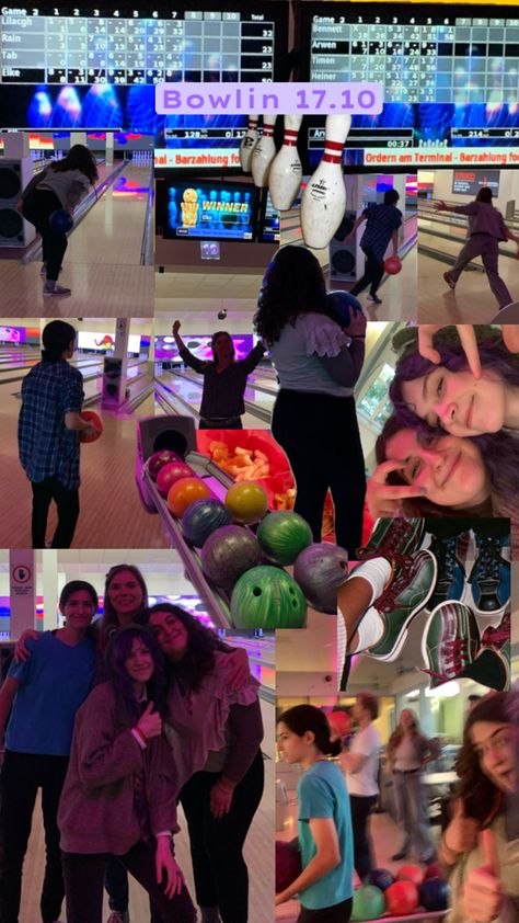 Went bowling as my brothers birthday activity Bowling Date, Bowling Birthday, Birthday Activities, Bowling, Mood Board, Birthday