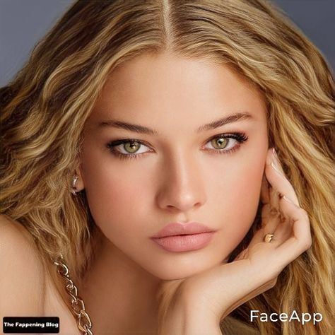 Madelyn Cline Eye Makeup, Madelyn Cline Mixed With Zendaya, Madelyn Cline Face, Madalyn Cline Makeup, Zendaya And Madelyn Cline Morphed