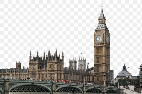 London Background, London Collage, London Big Ben, Big Ben London, London Aesthetic, Png Aesthetic, London Bridge, City Buildings, Backgrounds Free