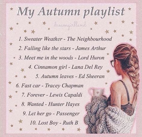 Comfort Playlist, Autumn Playlist, Indie Music Playlist, Song Recs, Fall Playlist, Playlist Songs, Music Recs, Music List, Fall Songs