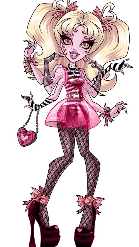 COMISSIONED BY THE TALENTED @DOMOCCA ON INSTAGRAM LUCY IS MY OC Made Up Characters, Monster High Ocs, Monster High Halloween, Oc Makers, New Monster High, Monster High Fanart, Up Characters, Monster High Oc, Monster High G3