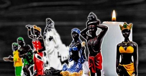 7 African Powers Orisha, 7 Orishas, Coloured Candles, Power Of Prayer, Cuba, Ritual, Santos