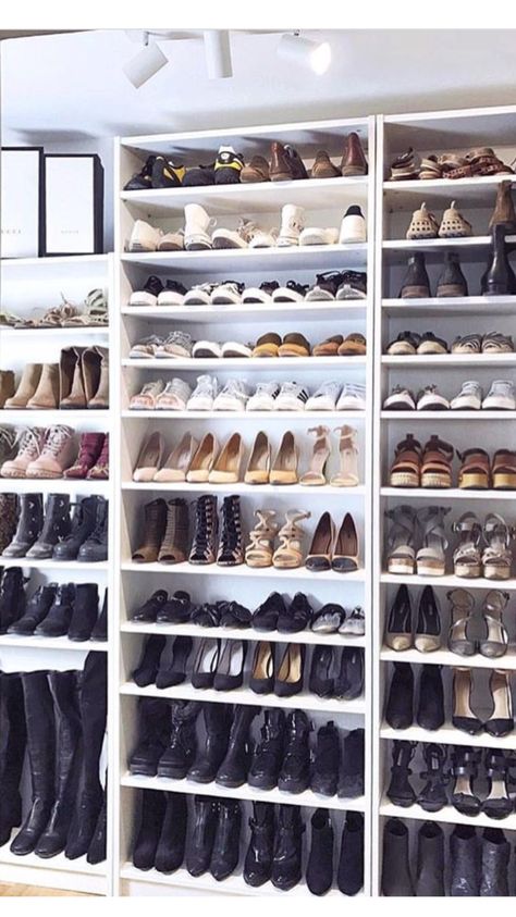 Easy Closet Organization, Ikea Australia, Ikea Shoe, Shoe Organization, Shoe Room, Dressing Room Closet, Closet Shoe, Closet Shoe Storage, Simple Closet