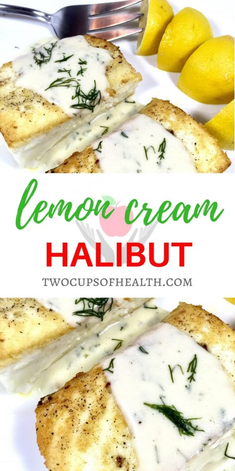 Sauce For Halibut Fish, Halibut Sauce Recipes, Smoked Halibut Recipes, Peskitarian Recipes, Fish Recipes Halibut, Lemon Butter Fish, Halibut Recipes Baked, Alaska Food, Butter Fish