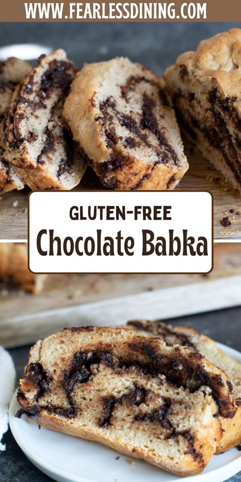 Gluten Free Babka Bread, Gluten Free Babka Recipe, Gluten Free Babka, Chocolate Babka Recipe, Jewish Desserts, Babka Bread, Gluten Free Dough, Fluffy Bread, Jewish Holiday Recipes