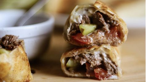 Beef Shawarma Recipe by Tasty Chicken Schezwan, Shawarma Marinade, Beef Shawarma, Beef Roasts, Flap Steak, Weekend Meal Prep, Shawarma Recipe, Leftover Beef, Top Sirloin Steak