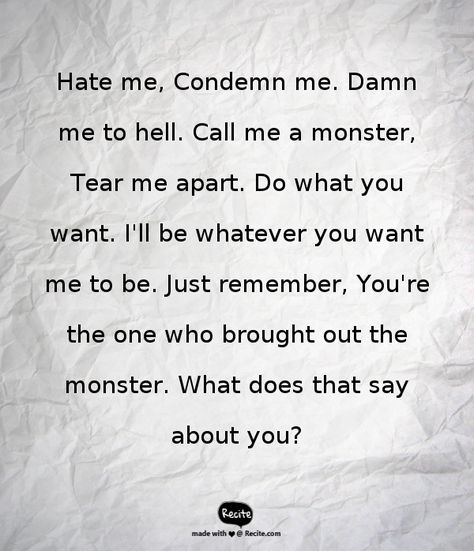 A Monster Calls Quotes, A Monster Calls, You're The One, Youre The One, Do What You Want, You Want Me, Say What, What Is Love, Be Yourself Quotes