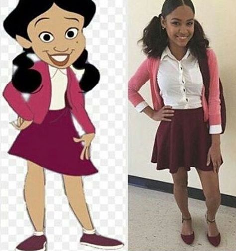 DIY Penny Proud Halloween costume Penny Proud Costume, Character Day Spirit Week, Penny Proud, Cartoon Halloween Costumes, Character Day, Meme Costume, 90s Halloween Costumes, Girl Baddie, Spirit Week Outfits