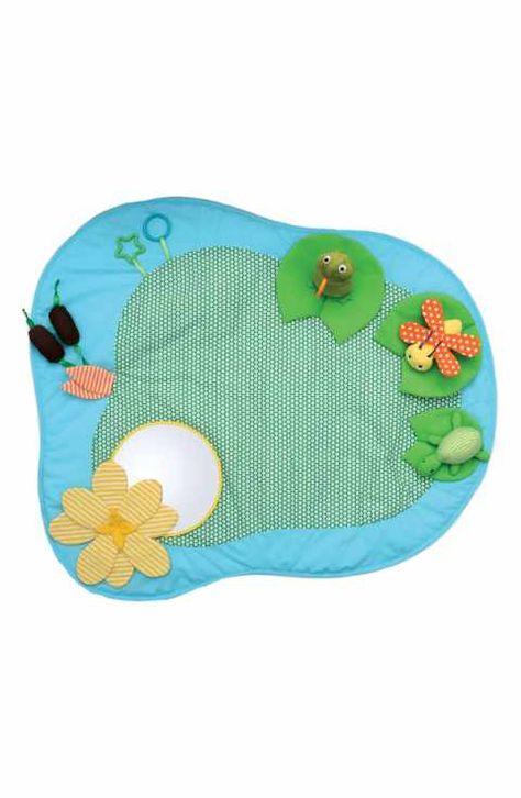 Manhattan Toy Playtime Pond Mat Zoo Play Mat, Pokemon Playmat, Ocean Play Mat, Travel Play Mat, Baby Play Mat Gym, Baby Mirror, Paper Wings, Fine Motor Skills Development, Manhattan Toy