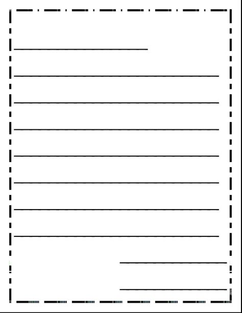 New Adventures In First Grade: Opinion Letters & Freebie with regard to Blank Letter Writing Template For Kids - Best Template Ideas Friendly Letter Template, Kindergarten Writing Paper, Letter Format Sample, Friendly Letter Writing, Summer Homework, Letter Writing Template, Writing Paper Template, Wedding Wishing, Writing Time