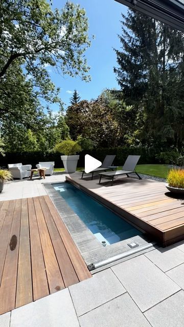 live•love•eat on Instagram: "Jump on it …💦
•
•
•
•
•
•
#trendingreels #pool #hidden #pooldesign #garden #gardeninspiration" Gym Next To Pool, Swimming Pool Slides Modern, Endless Pool Backyard, Hidden Swimming Pools, Gym Swimming Pool, Hidden Pool, Backyard Pools, Backyard Renovations, Dream Yard