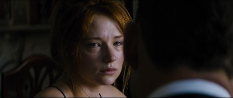 Haley Bennett in the film 'The Equalizer' (2014) Hayley Bennett Red Hair, Hayley Bennett, Haley Bennett, Alicent Hightower, Finnick Odair, Brain Chemistry, Fame Dr, Some Girls, Hunger Games