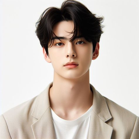 Oval Face Short Haircut Men, Boy Haircuts Long Hair, Anime Boy Hairstyle Reference, Korean Handsome Men, Korea Actor Boys, Longish Hair Men, Kpop Male Makeup, Kpop Hairstyle Men, Japanese Hairstyle Men