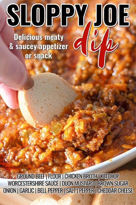 Sloppy Joe Dip - Kitchen Fun With My 3 Sons