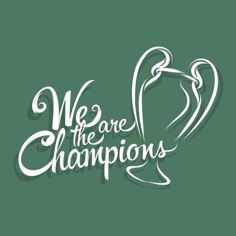 We are the champions Sports Jersey Design, We Are The Champions, Logo Ideas, Jersey Design, Vector Art, Art Images, Template Design, Vector Free, For Free