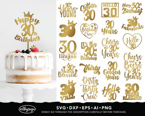 20 Cake, 30 Cake Topper, 60th Birthday Cake Toppers, Hello 20, 30th Birthday Cake Topper, 20 Birthday Cake, Happy 20th Birthday, 20th Birthday Gift, Cake Topper Svg