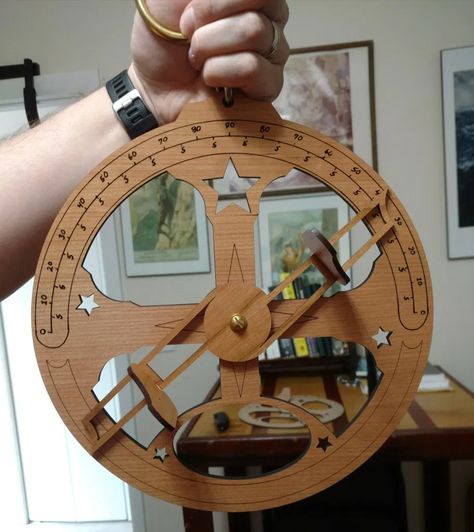 Try your hand at celestial navigation with an open-source, Glowforge-ready astrolabe! | Southern Fried Science Glowforge Education, Celestial Navigation, Ocean Science, Angler Fish, Favorite Chicken, Open Source, Designs To Draw, 3d Printing, Science