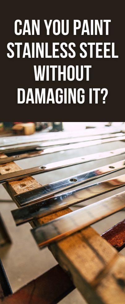 Can you paint stainless steel without damaging it? Will paint stick to stainless over time? I have been asked this many times. If you do paint it, does it damage it? This article will answer those questions for you. I will give you some tips on how to paint stainless steel and what kind of paint you should use. Painting Stainless Steel, Paint Stainless Steel, How To Paint Stainless Steel, Closet Bar, Stainless Steel Lamps, Epoxy Paint, Stainless Steel Kettle, Gallon Of Paint, Stainless Steel Cabinets