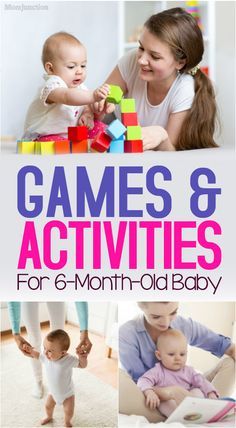 15 Games And Activities For 6-month-Old Baby : Looking for games and activities for a 6-month-old baby? MomJunction shares with you the best activities that promote growth and keep the baby busy. #newborn #motherood #games #activities #6manthsbaby 6 Month Baby Games, 6 Months Old Activities, 6 Month Baby Activities, Baby Development Activities, Baby Sensory Play, Baby Play Activities, Baby Activity, Baby Learning Activities, Baby Activities