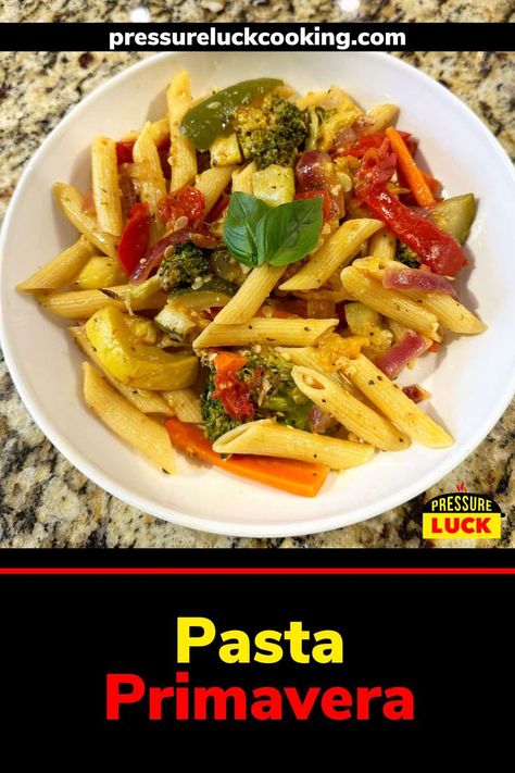 Zucchini And Peppers, Instant Pot Pasta Recipes, Pot Pasta Recipes, Risotto Dishes, Instant Pot Pasta, Instant Pot Pasta Recipe, Cooking Pasta, Pasta Primavera, Recipes Instant Pot